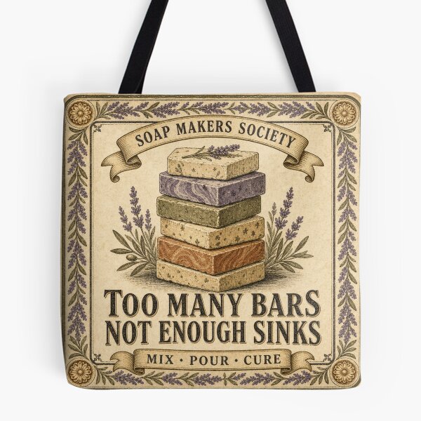 Item preview, Too Many Bars Not Enough Sinks Funny Soap Gift designed and sold by BoosterShop.