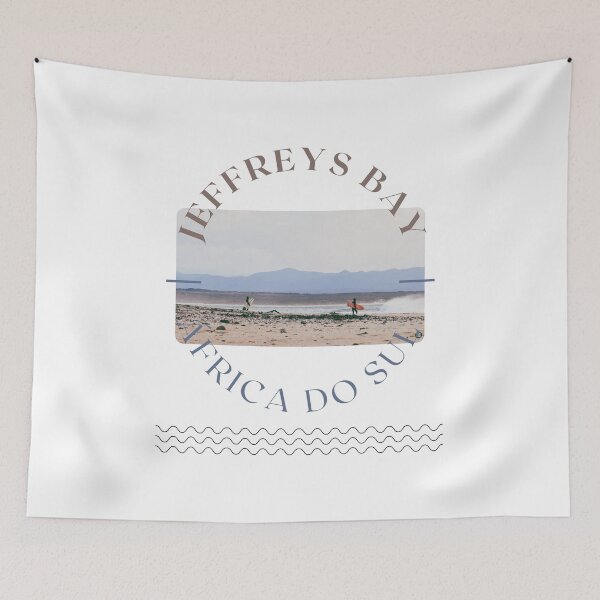 Item preview, Jeffreys Bay South Africa Retro Surf Badge designed and sold by OndaLiza.