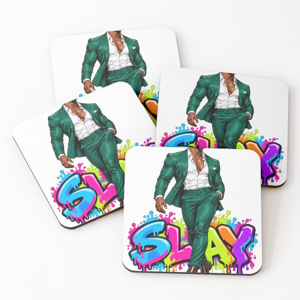 Item preview, Slay Gay Graffiti Man Illustration designed and sold by Daddy Issues Illustrations.