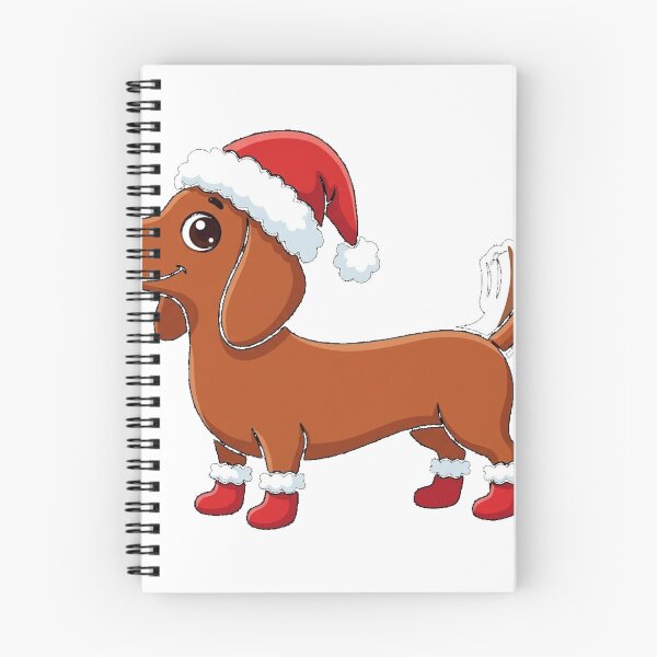 Item preview, Red Smooth Dachshund Santa Oversized T-Shirt designed and sold by MaLhari-Market.