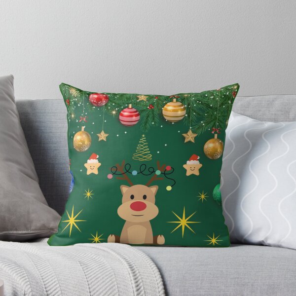 Item preview, Festive decorations featuring reindeer and Christmas stars designed and sold by Azurart2.