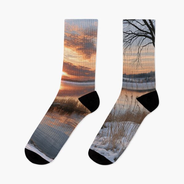 Item preview, Winter Lakeside Morning 01 designed and sold by Neo-Chrio.
