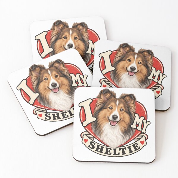Item preview, I Love My Sheltie - Painterly Portrait designed and sold by Mystik-Media.