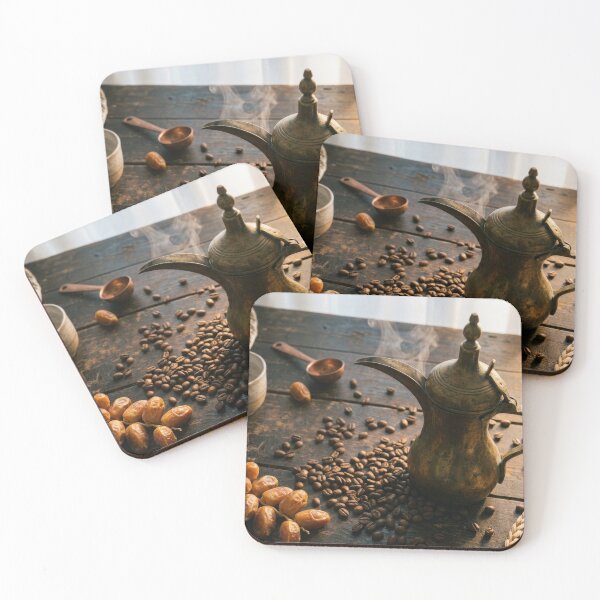 Item preview, Arabic Coffee Cups and Dallah designed and sold by KaiWaiGallery.