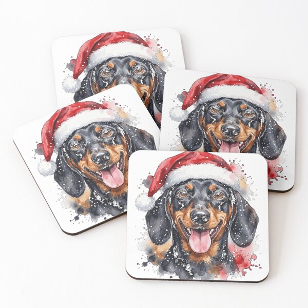 Item preview, Wiener Dog with Santa hat Classic T-Shirt designed and sold by Djtahar15.