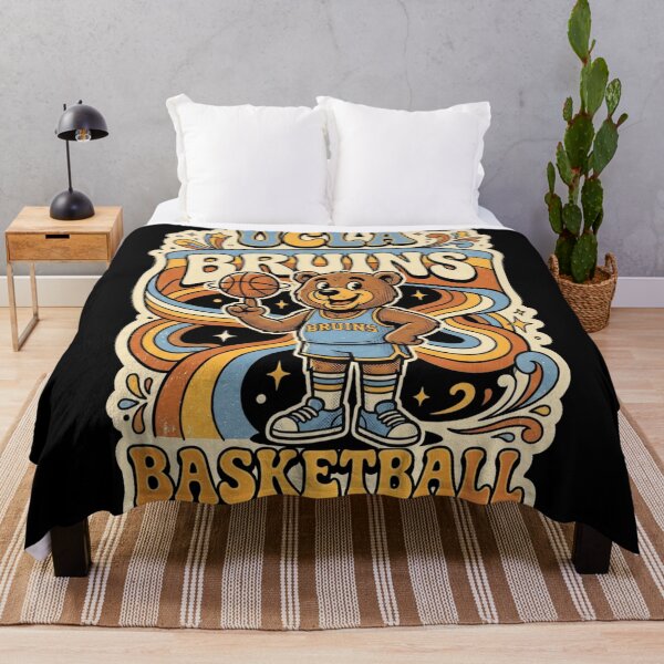 Item preview, UCLA Bruins Basketball Retro 70s Vintage Mascot Groovy Style designed and sold by Thogan0416.