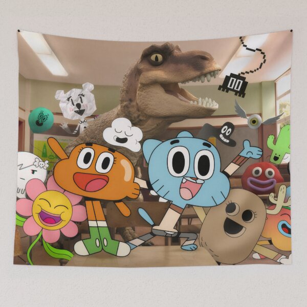 Item preview, Chaos in the Classroom - Mixed Media Retro Cartoon Class Poster designed and sold by Billy Morfo™.