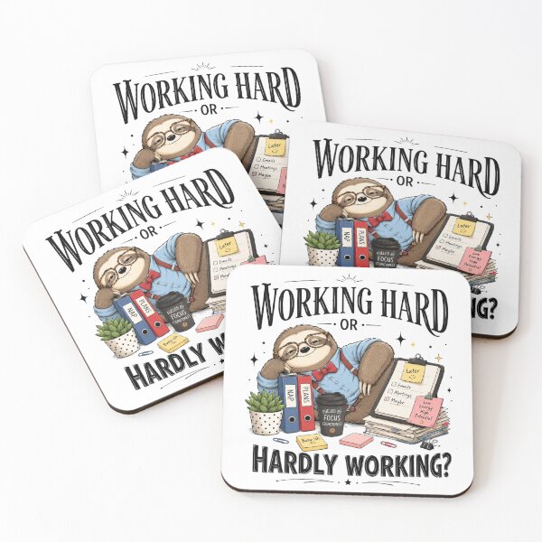 Item preview, Working Hardly or Hardly Working? designed and sold by aponwao.