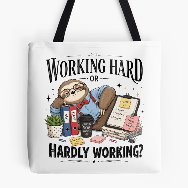 Item preview, Working Hardly or Hardly Working? designed and sold by aponwao.