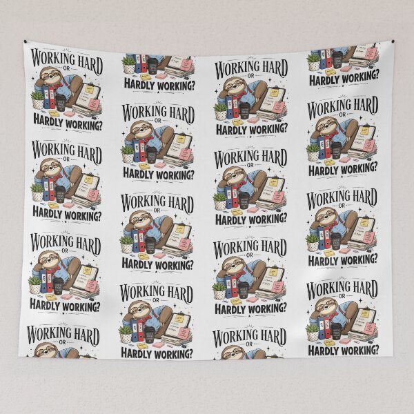 Item preview, Working Hardly or Hardly Working? designed and sold by aponwao.