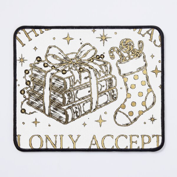 Item preview, This Christmas I only accept books Classic T-Shirt designed and sold by PrintWaveMagic.