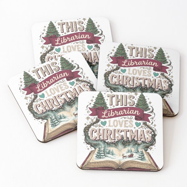 Item preview, This Librarian Loves Christmas, Christmas gifts for Librarian Oversized T-Shirt designed and sold by Dreamers333.