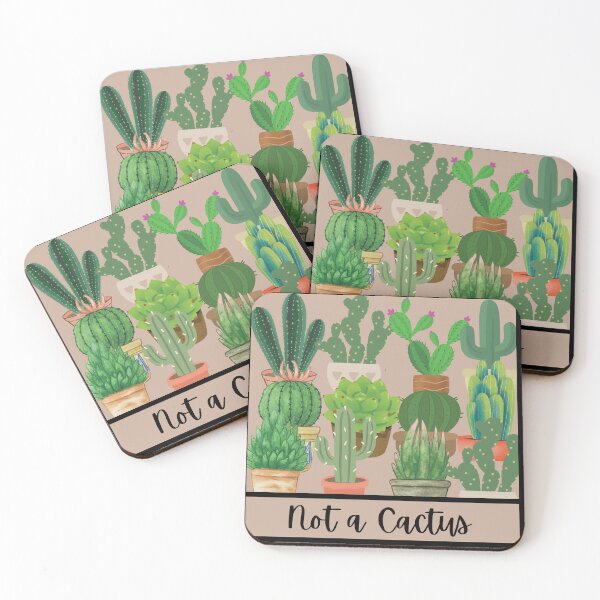 Item preview, Not A Cactus Whimsical Afterlife Fan Art Print designed and sold by Whimsyduck.