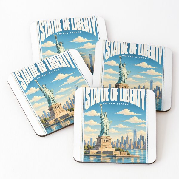 Item preview, Statue Of Liberty United States New York City Travel Souvenir designed and sold by AncientClouds25.