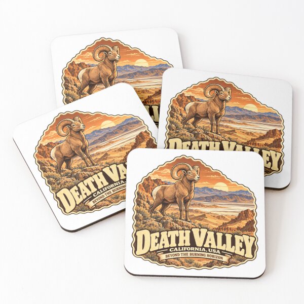 Item preview, Death Valley California, Usa Beyond The Burning Horizon National Park Bighorn Sheep Desert Travel designed and sold by NeedForParks.