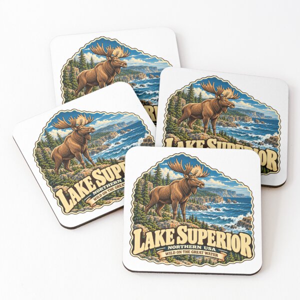 Item preview, Lake Superior Northern Usa Wild On The Great Water Great Lakes Wildlife Nature Travel designed and sold by NeedForParks.
