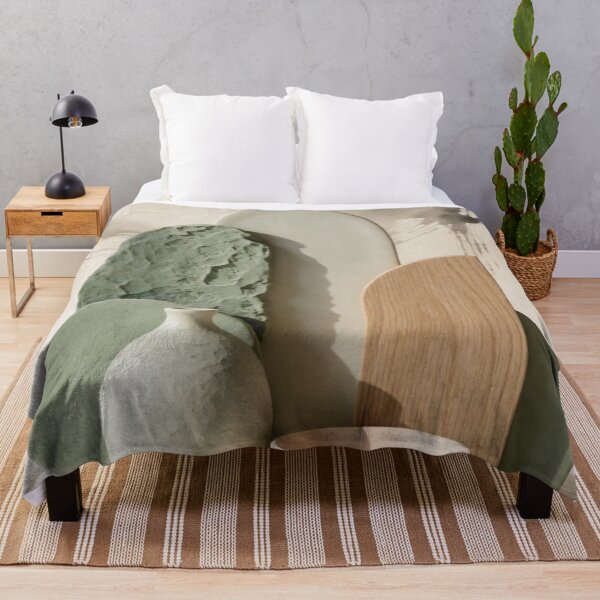 Item preview, Spring Renewal - Organic Sage Green Abstract Wall Art designed and sold by nhk999.