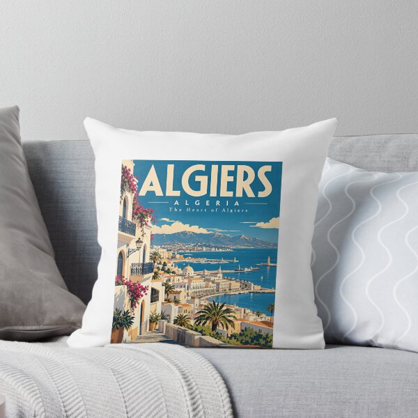 Item preview, Algiers Algeria The Heart Of Algiers Travel Destination Souvenir designed and sold by AncientClouds25.
