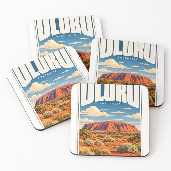 Item preview, Uluru Australia Travel Destination Landmark Souvenir designed and sold by kristyparkStar3.