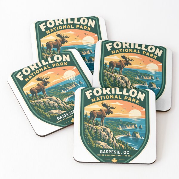 Item preview, Forillon National Park Gaspésie Quebec Canada Moose Wildlife Nature Travel designed and sold by NeedForParks.