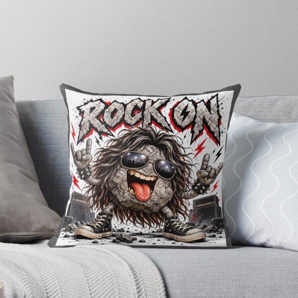 Item preview, Rock On – Funny Heavy Metal Rock Character designed and sold by Hornace88studio.