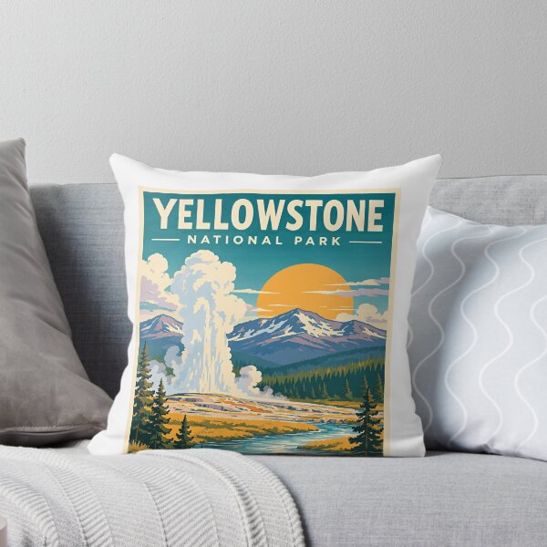 Item preview, Yellowstone National Park Wyoming National Park Travel Vacation Gift designed and sold by JasonStars123.