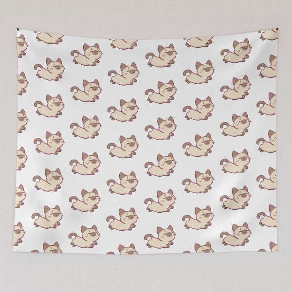 Item preview, Stretching Siamese Cat designed and sold by Liokora.