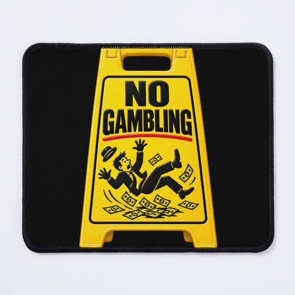 Item preview, No Gambling! designed and sold by LockedUp.