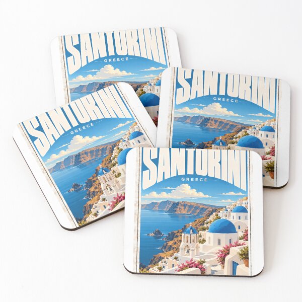 Item preview, Santorini Greece Travel Vacation Tourist Destination designed and sold by kristyparkStar3.