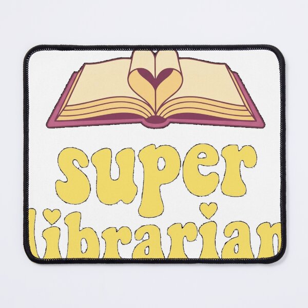 Item preview, Super Librarian Funny Cute Bookworm Dewey Decimal System Super Hero Oversized T-Shirt designed and sold by Fr0y000.