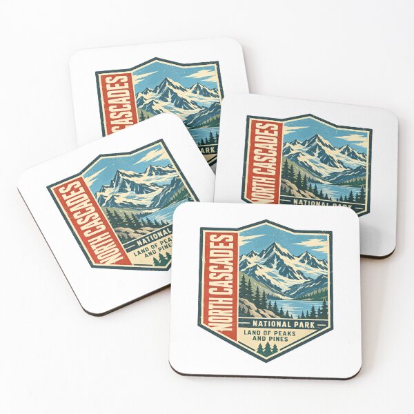 Item preview, North Cascades National Park Land Of Peaks And Pines Mountain Hiking Outdoors Explorer designed and sold by kristyparkStar3.