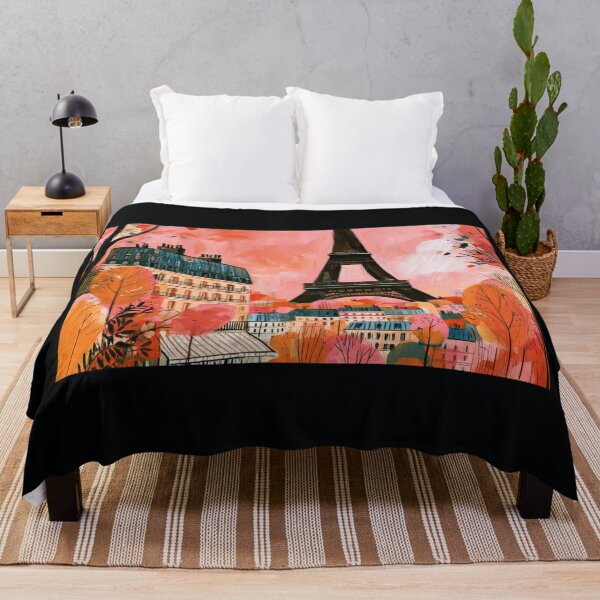 Item preview, Experience Paris the City of Lights in the Fall- Eiffel Tower and Colorful Autumn Cityscape designed and sold by OlfactoART Studio.