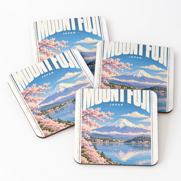 Item preview, Mount Fuji Japan Sakura Cherry Blossom Travel Vacation designed and sold by ManilStuck237.