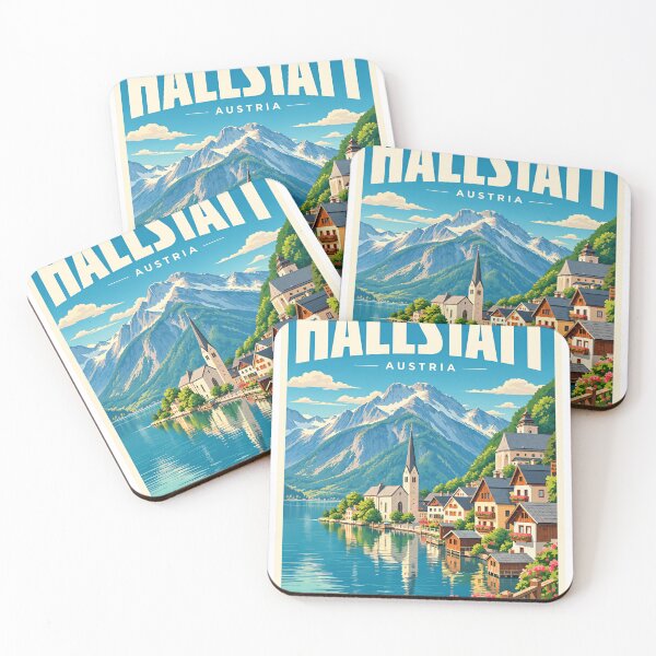 Item preview, Hallstatt Austria Travel Destination European Souvenir designed and sold by JasonStars123.
