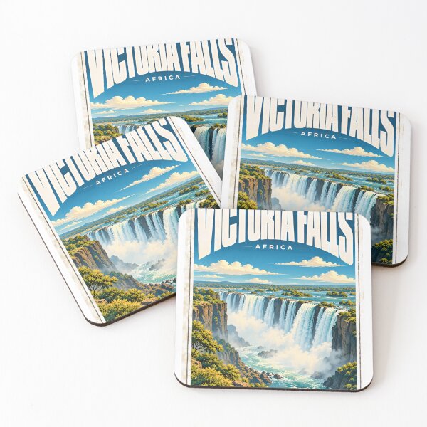 Item preview, Victoria Falls Africa Natural Wonder Travel Souvenir For Travelers designed and sold by ManilStuck237.