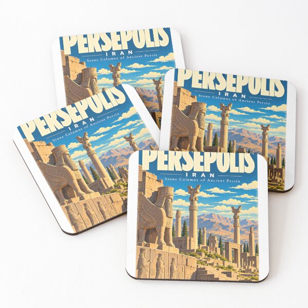 Item preview, Persepolis Iran Stone Columns Of Ancient Persia Ancient History Travel Site designed and sold by kristyparkStar3.