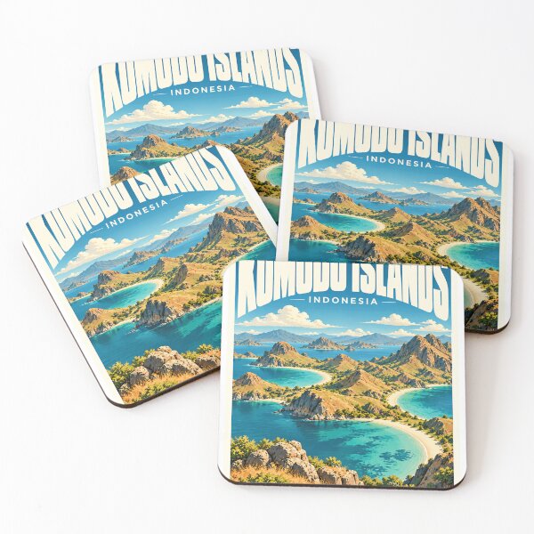 Item preview, Komodo Islands Indonesia Travel Destination Vacation Explorer designed and sold by JasonStars123.