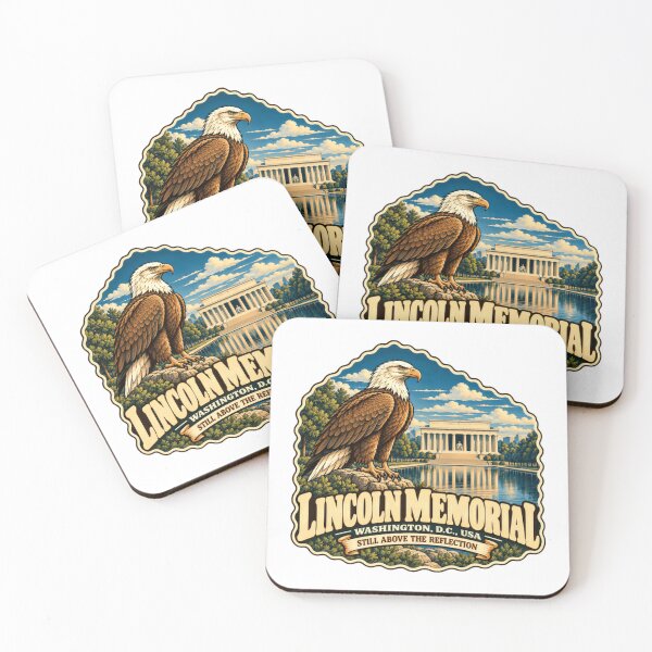 Item preview, Lincoln Memorial Washington D.C. USA Still Above The Reflection American Patriot Travel Landmark designed and sold by kristyparkStar3.