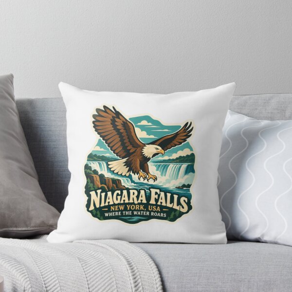 Item preview, Niagara Falls New York USA Where The Water Roars Travel Destination Souvenir designed and sold by NeedForParks.