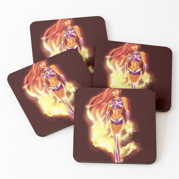 Item preview, Starfire Blazing Golden Flame Powers designed and sold by KadeWexlerFR.