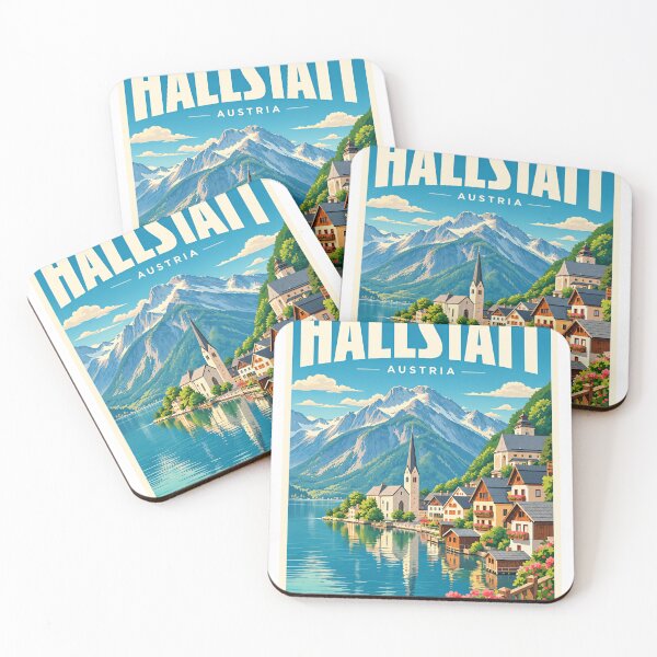 Item preview, Hallstatt Austria Travel Vacation European Souvenir Destination designed and sold by ManilStuck237.