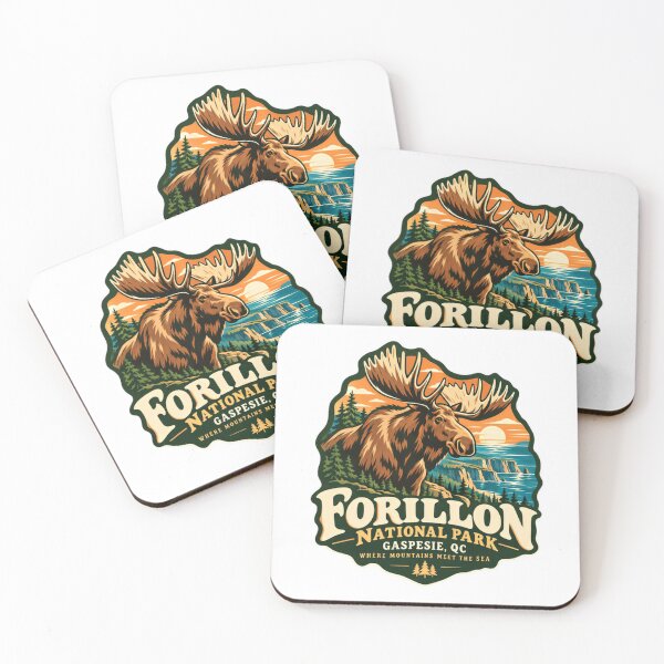 Item preview, Forillon National Park Gaspesie, Qc Where Mountains Meet The Sea Canadian Moose Wildlife Travel Souvenir designed and sold by NeedForParks.