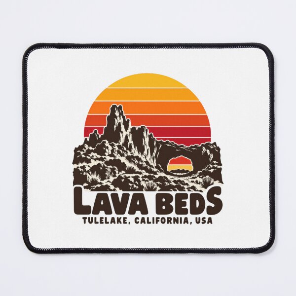 Item preview, Lava Beds Tulelake, California, USA National Monument Travel Hiker Souvenir designed and sold by NeedForParks.