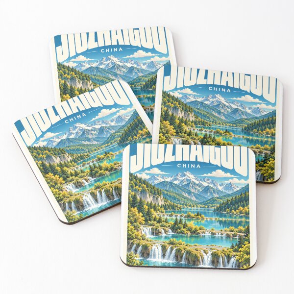 Item preview, Jiuzhaigou China Travel Destination National Park Nature Lover designed and sold by JasonStars123.