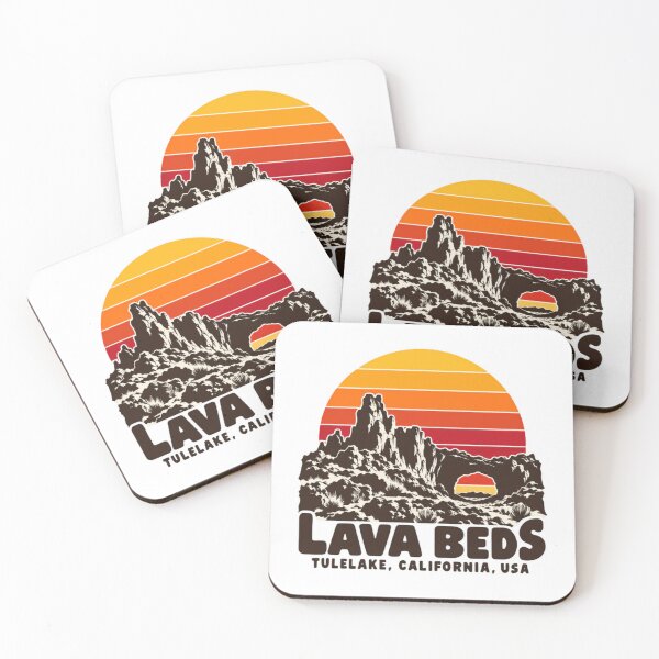 Item preview, Lava Beds Tulelake, California, USA National Monument Travel Hiker Souvenir designed and sold by NeedForParks.