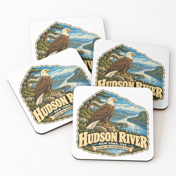 Item preview, Hudson River New York USA Bald Eagle Nature Traveler Explore Follow The Northern Flow designed and sold by NeedForParks.