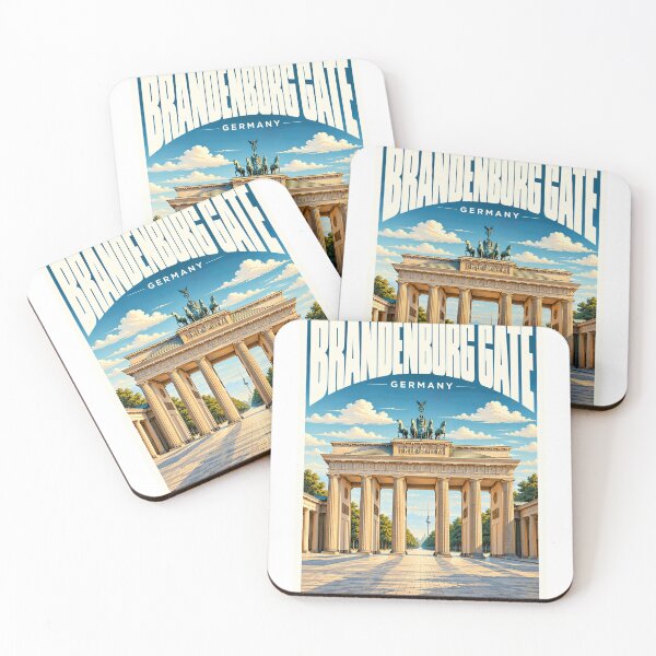 Item preview, Brandenburg Gate Germany Travel Landmark Souvenir designed and sold by AncientClouds25.