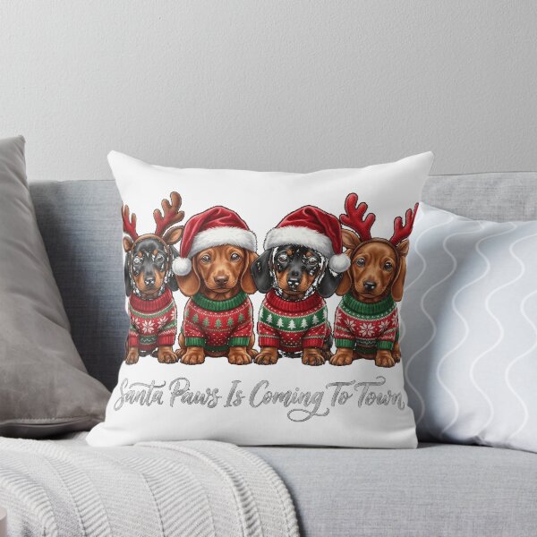 Item preview, Santa Paws Is Comin' To Town Classic T-Shirt designed and sold by Badriiiii.