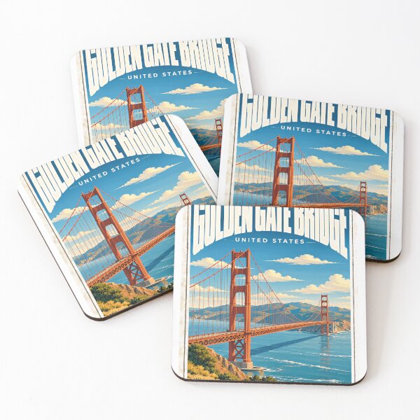 Item preview, Golden Gate Bridge United States San Francisco California Travel Landmark Souvenir designed and sold by ManilStuck237.
