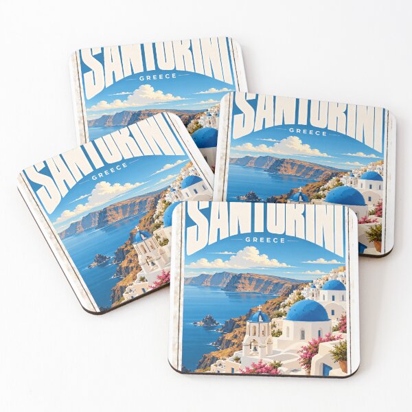 Item preview, Santorini Greece Travel Vacation Tourist Destination designed and sold by JasonStars123.